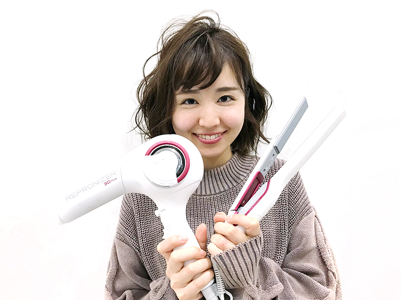 レプロナイザー3D Plus,ドライヤー,ヘアアイロンヘアビューザー